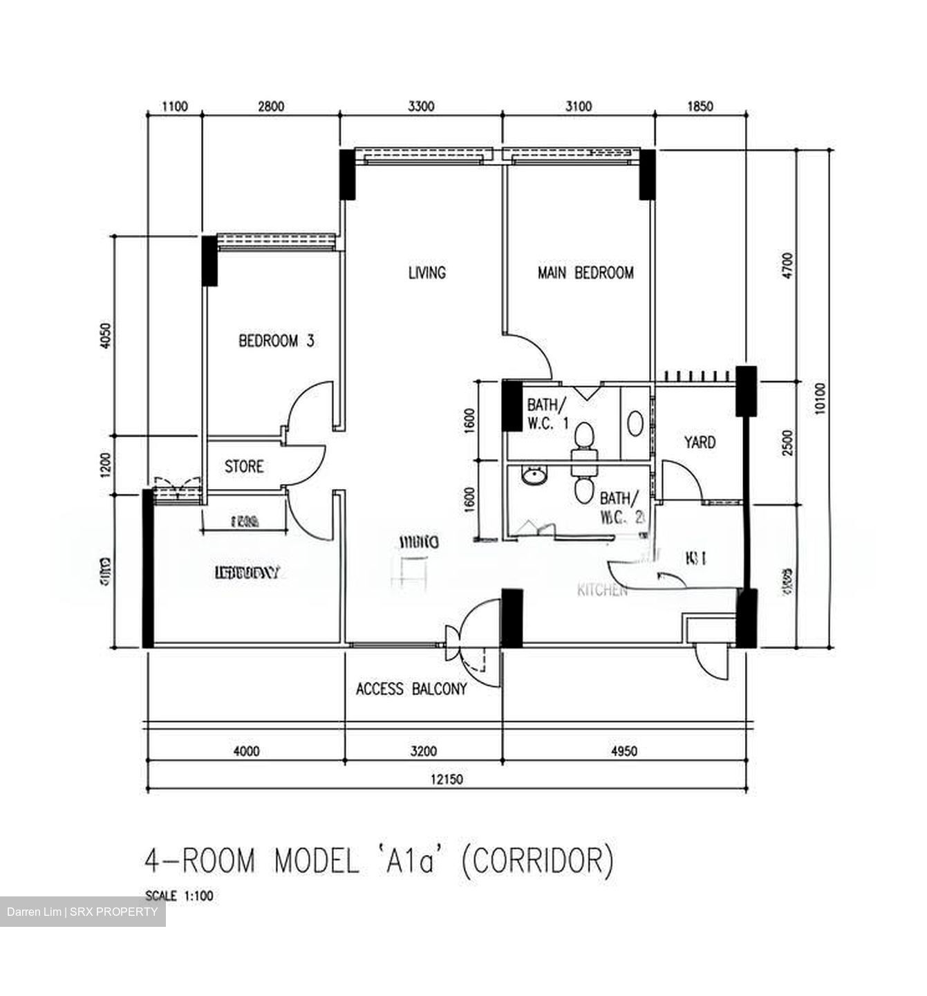 Blk 691 Jurong West Central 1 (Jurong West), HDB 4 Rooms #577167311